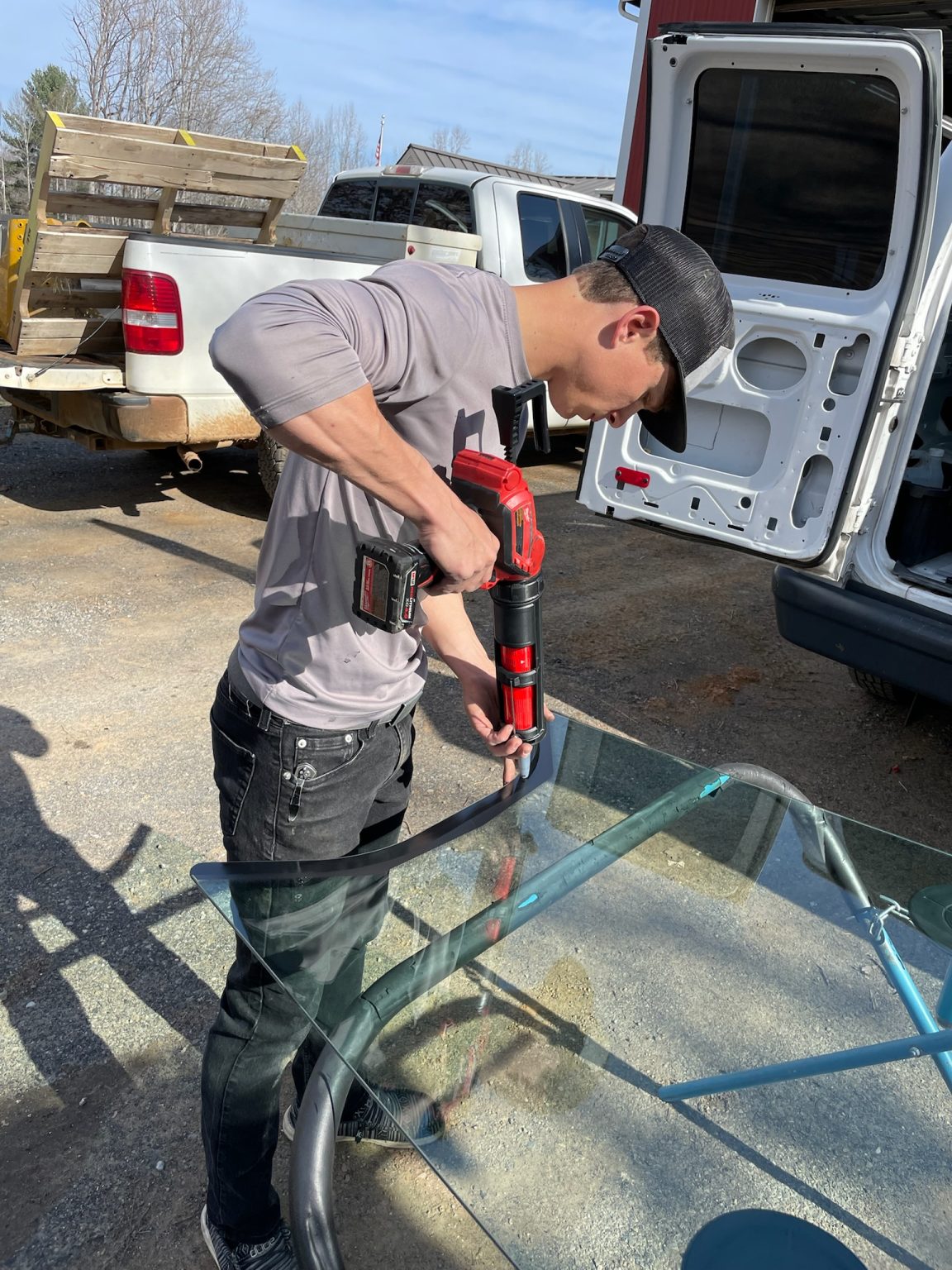 Integrity Autoglass team at work