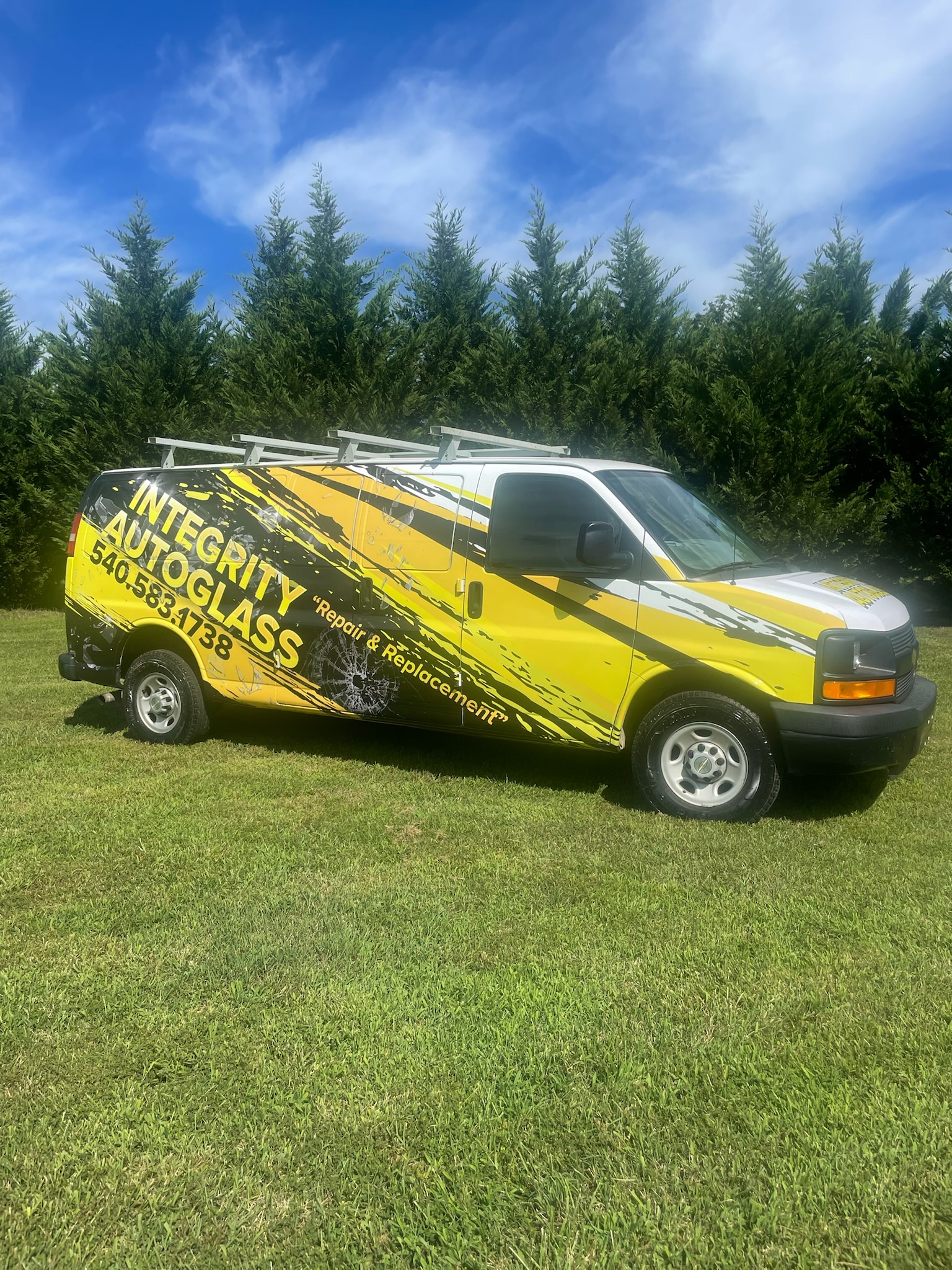 Image of service van